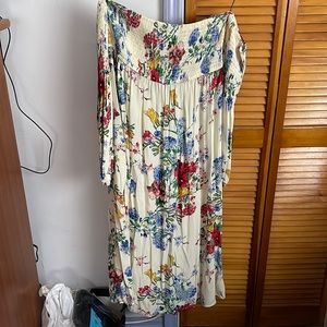 Zara Woman Floral Dress NWT